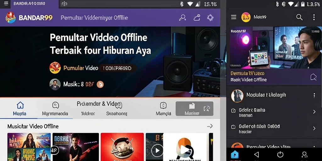 Tampilan antarmuka BANDAR99 yang sederhana dan fungsional.