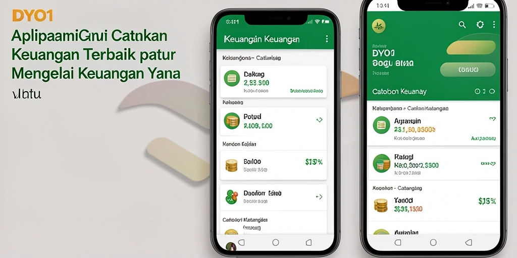 Tampilan antarmuka DYO1 yang menarik dan fungsional.