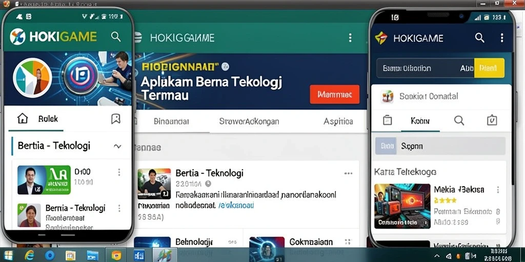 Tampilan antarmuka HOKIGAME yang bersih dan informatif.