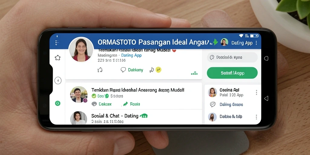 Tampilan antarmuka modern dan intuitif dari ORMASTOTO.