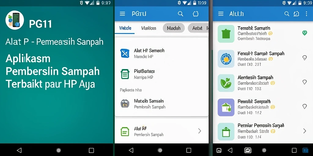 Tampilan antarmuka PG11 yang bersih dan mudah digunakan.