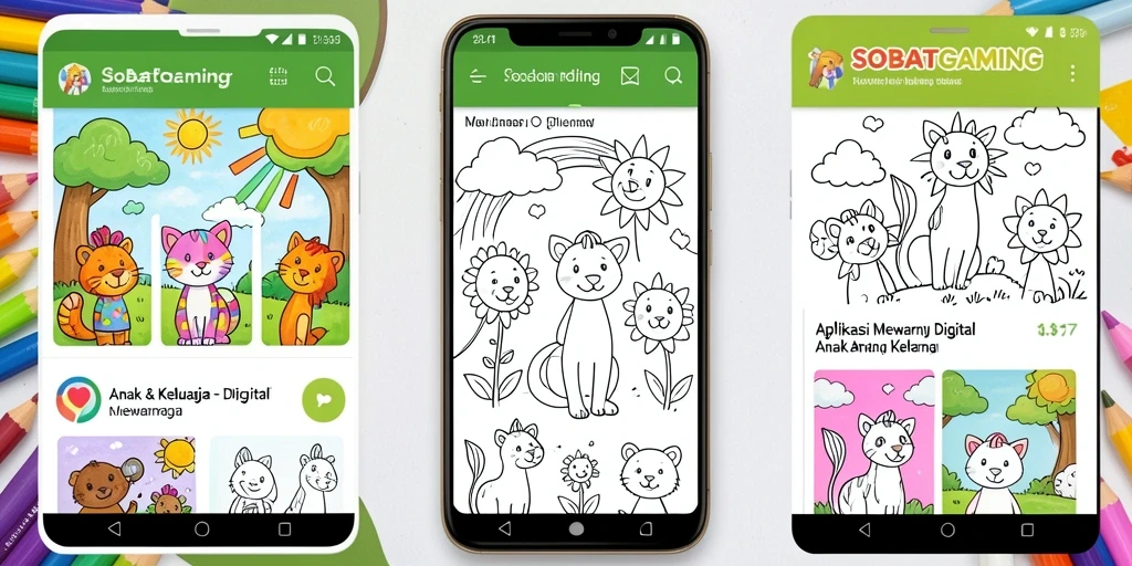 Antarmuka SOBATGAMING untuk mewarnai digital yang intuitif.