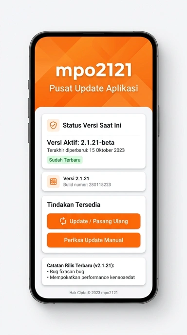 Riwayat Versi mpo2121 untuk Pengguna Android